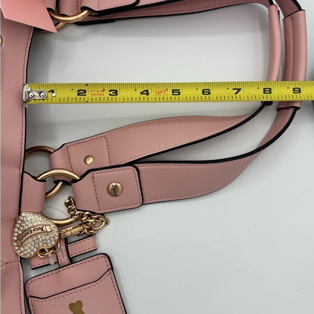 Juicy Couture Lovers Club Daydreamer Tote Bag - Black and Pink